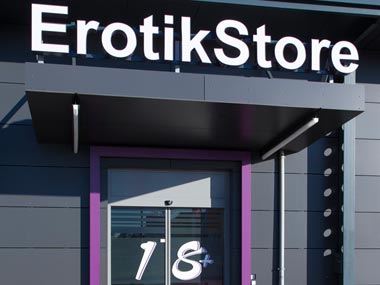 Eingang zum Erotikstore Hohenwarsleben