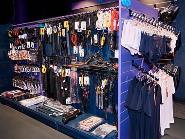 Erotiksortiment im Store Saarbrückenn