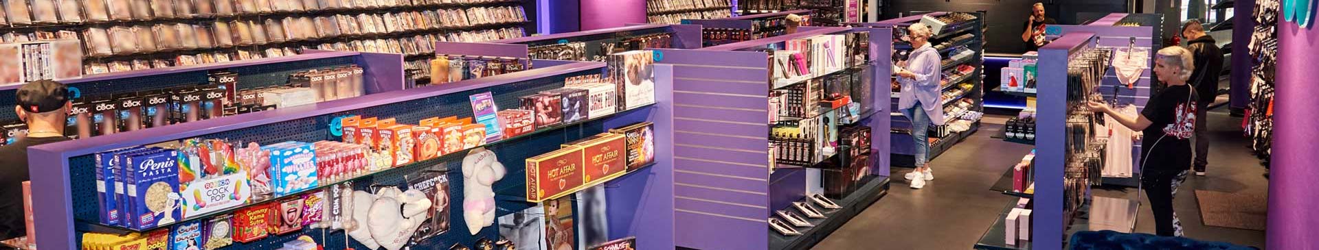 Erotiksortiment im ErotikStore 18plus