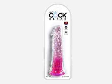 Dildo King Cock Clear im Sexshop 18plus