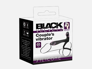 Penisring Vibrator Black Velvets im Sexshop 18plus