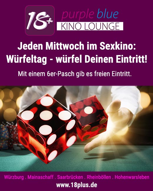 Social Media 18plus Sexkino Würfeltag